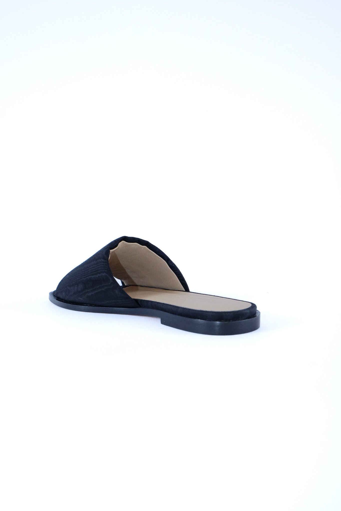 benni black moire sandal