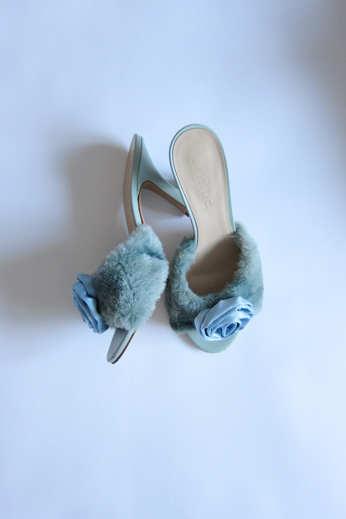 birdie rosette heeled sandal
