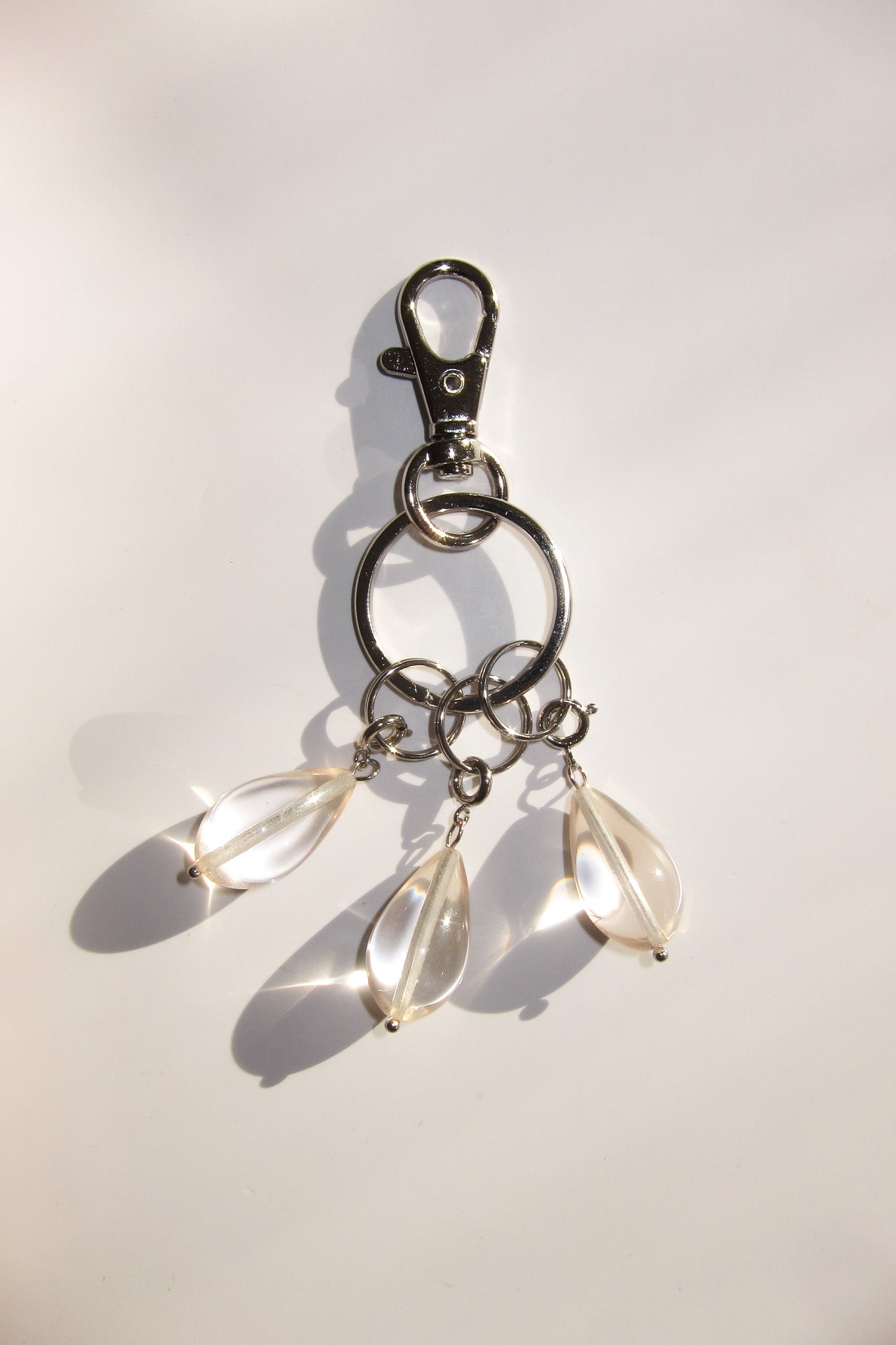Acrylic Teardrop Keychain