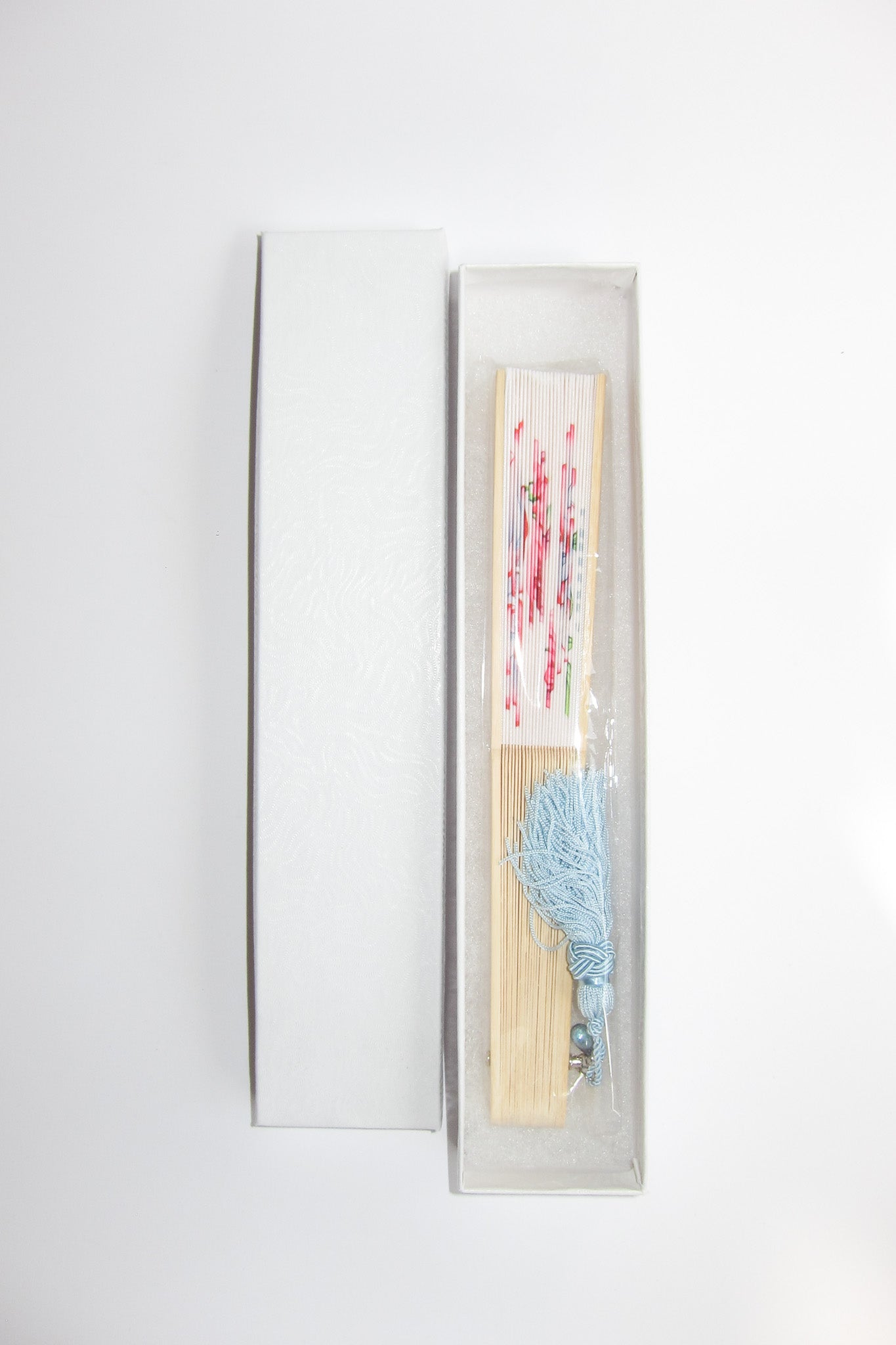 folding floral fan