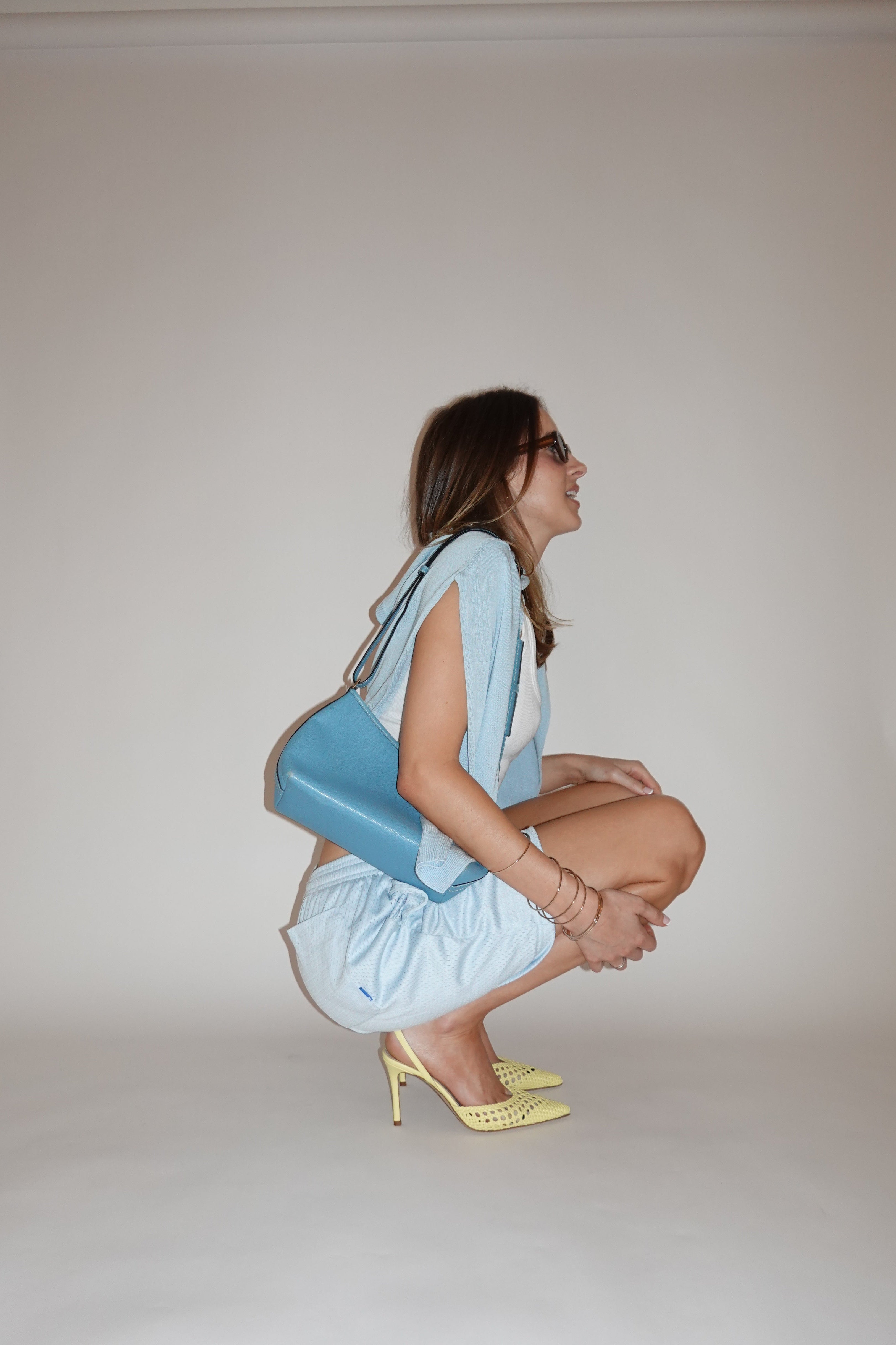 juni butter yellow sling-back pump