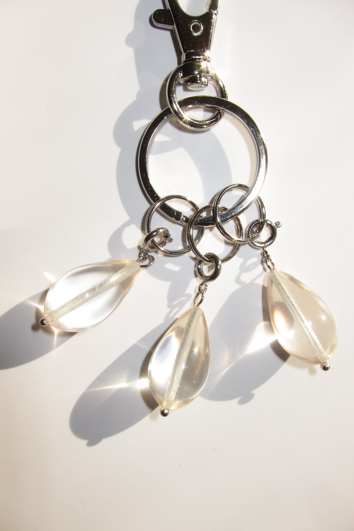 Acrylic Teardrop Keychain